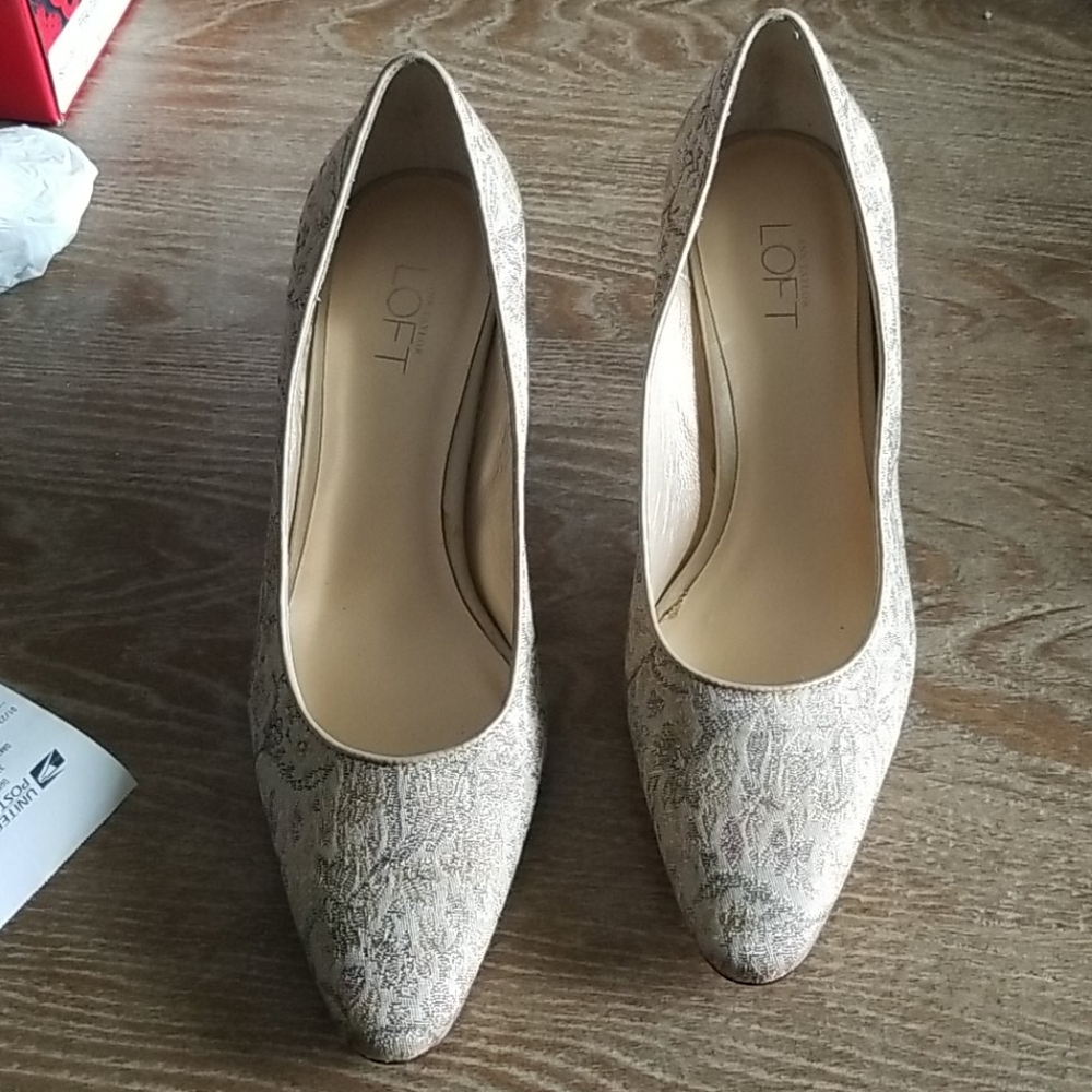 Never Worn Loft Evening Shoes